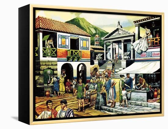 Pompei-Ron Embleton-Framed Premier Image Canvas