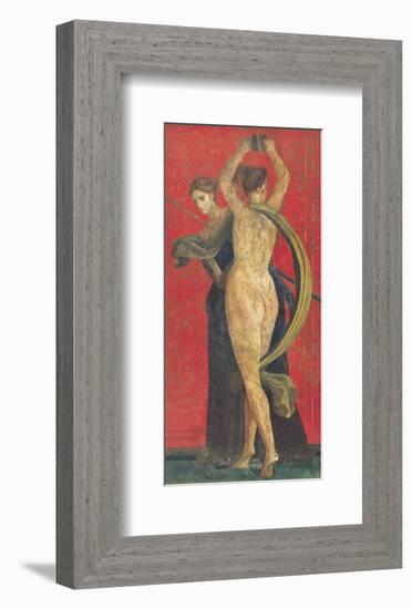 Pompeian Art, Dancing Women-null-Framed Art Print