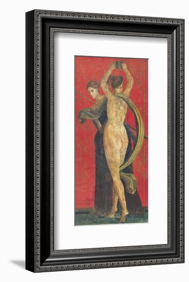 Pompeian Art, Dancing Women-null-Framed Art Print