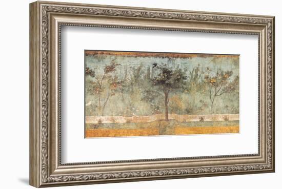 Pompeian Art, Garden Fresco I-null-Framed Art Print