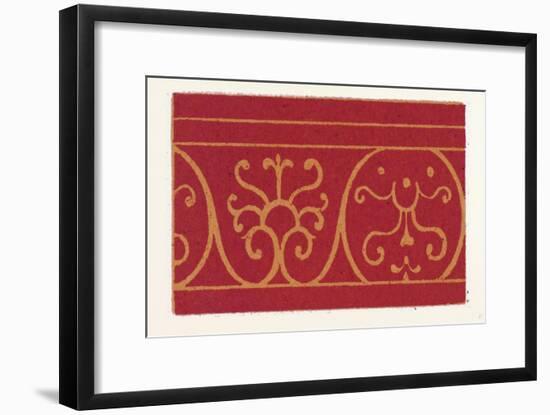 Pompeian Ornament-null-Framed Giclee Print