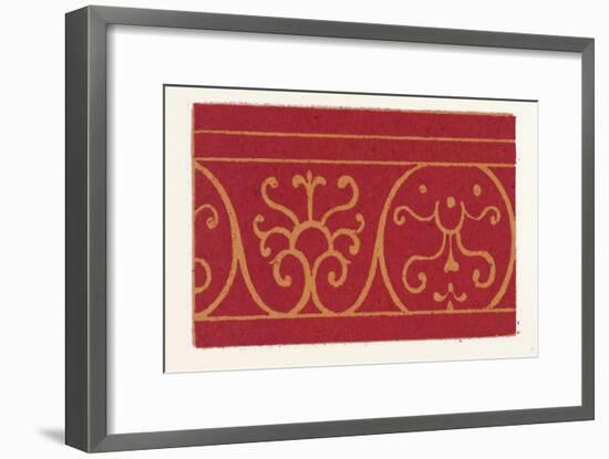 Pompeian Ornament-null-Framed Giclee Print