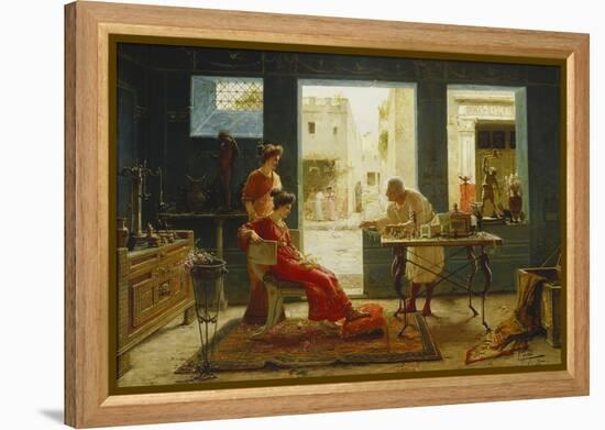 Pompeii Antiques-Ettore Forti-Framed Premier Image Canvas