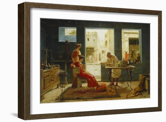 Pompeii Antiques-Ettore Forti-Framed Giclee Print