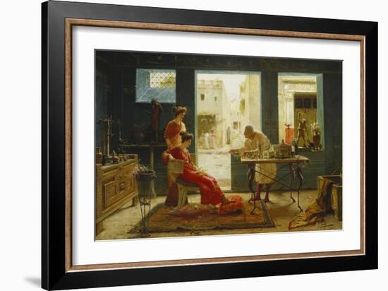 Pompeii Antiques-Ettore Forti-Framed Giclee Print