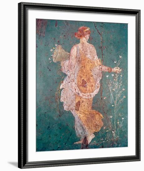 Pompeii Fresco II-The Vintage Collection-Framed Giclee Print