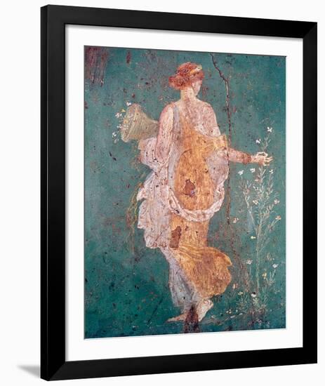 Pompeii Fresco II-The Vintage Collection-Framed Giclee Print