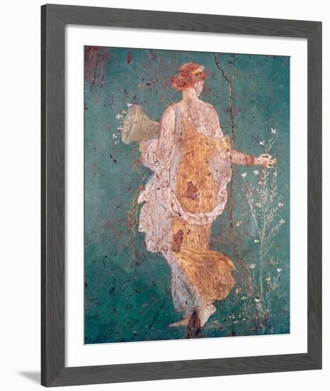 Pompeii Fresco II-The Vintage Collection-Framed Giclee Print