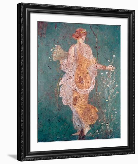 Pompeii Fresco II-The Vintage Collection-Framed Giclee Print