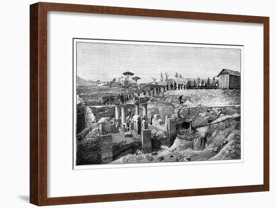 Pompeii, Italy, 1900-null-Framed Giclee Print