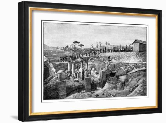 Pompeii, Italy, 1900-null-Framed Giclee Print