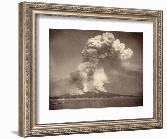 Pompeii: Mount Vesuvius-null-Framed Photographic Print