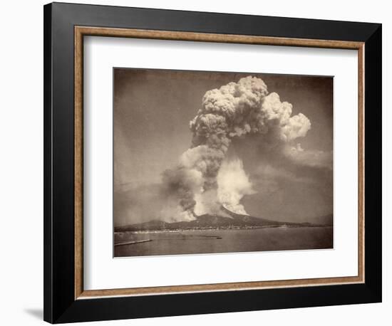 Pompeii: Mount Vesuvius-null-Framed Photographic Print