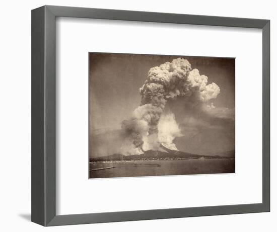 Pompeii: Mount Vesuvius-null-Framed Photographic Print