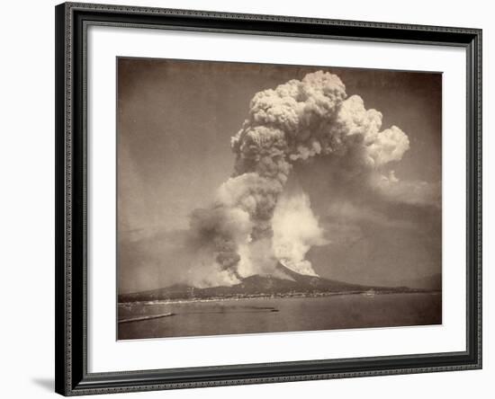 Pompeii: Mount Vesuvius-null-Framed Photographic Print