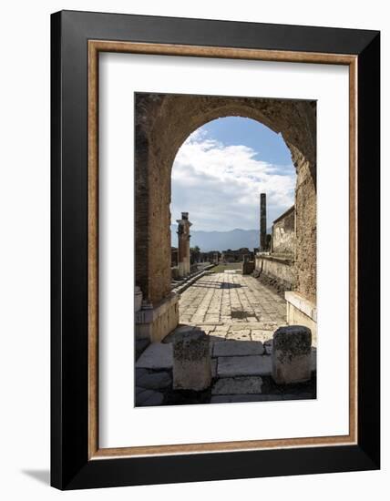 Pompeii Ruins, UNESCO World Heritage Site, Campania, Italy, Europe-Angelo Cavalli-Framed Photographic Print