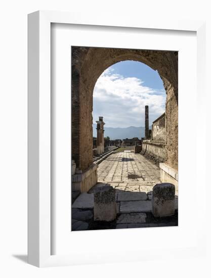 Pompeii Ruins, UNESCO World Heritage Site, Campania, Italy, Europe-Angelo Cavalli-Framed Photographic Print