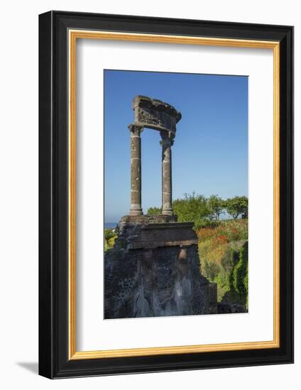 Pompeii Ruins, UNESCO World Heritage Site, Campania, Italy, Europe-Angelo Cavalli-Framed Photographic Print