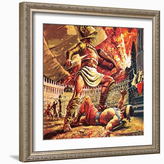 Pompeii, the Doomed City-Payne-Framed Giclee Print