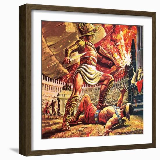 Pompeii, the Doomed City-Payne-Framed Giclee Print