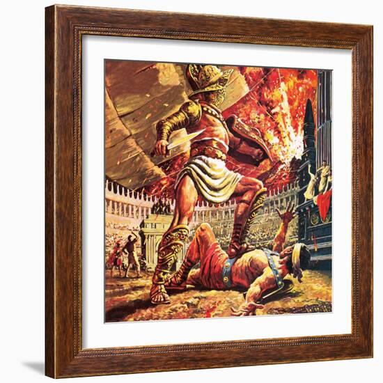 Pompeii, the Doomed City-Payne-Framed Giclee Print