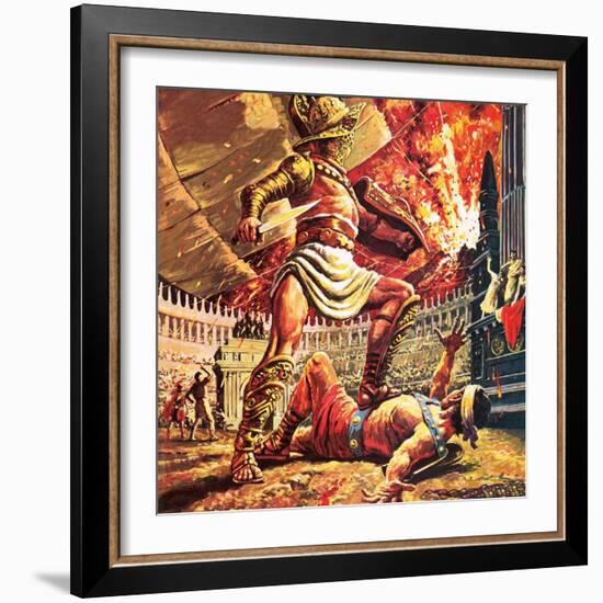 Pompeii, the Doomed City-Payne-Framed Giclee Print