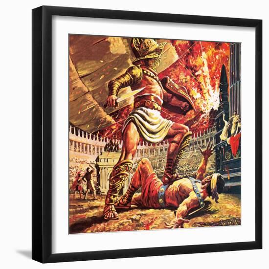 Pompeii, the Doomed City-Payne-Framed Giclee Print