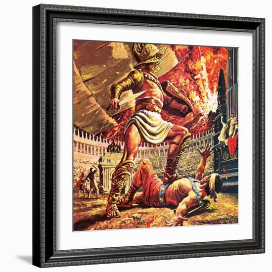 Pompeii, the Doomed City-Payne-Framed Giclee Print