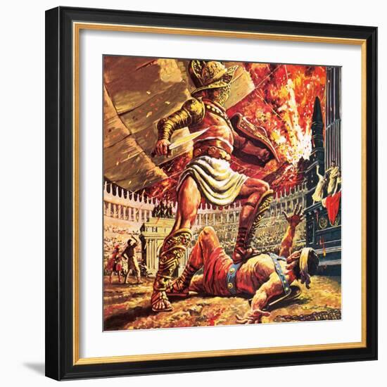 Pompeii, the Doomed City-Payne-Framed Giclee Print