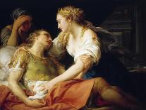Aeneas and His Family Fleeing Troy-Pompeo Batoni-Art Print