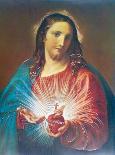 Sacred Heart of Jesus-Pompeo Batoni-Framed Art Print