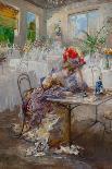 Woman Alone-Pompeo Mariani-Giclee Print