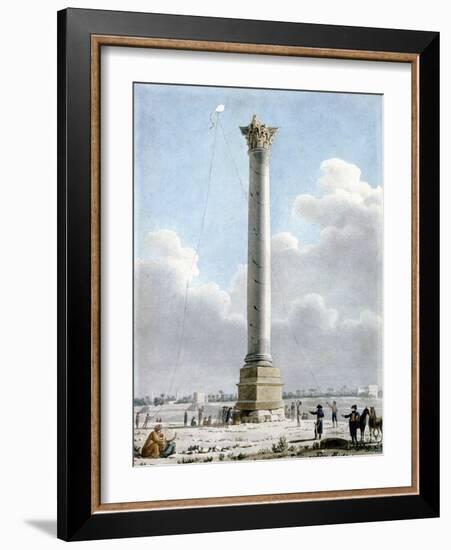 Pompey's Column, Alexandria 1798, 1798-Vivant Denon-Framed Giclee Print