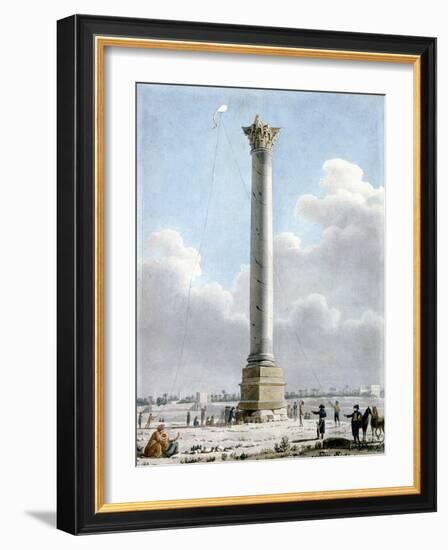 Pompey's Column, Alexandria 1798, 1798-Vivant Denon-Framed Giclee Print