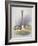 Pompey's Pillar, Alexandria, 19th Century-David Roberts-Framed Giclee Print