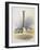 Pompey's Pillar, Alexandria, Egypt, 19th century-David Roberts-Framed Giclee Print