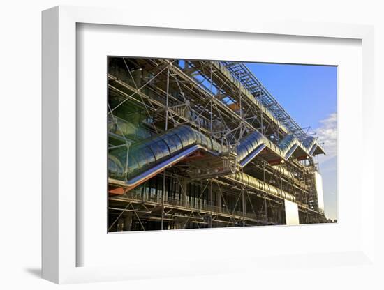 Pompidou Centre, Beaubourg, Paris, France, Europe-Neil-Framed Photographic Print