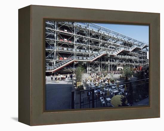 Pompidou Centre, Paris, France-Alain Evrard-Framed Premier Image Canvas
