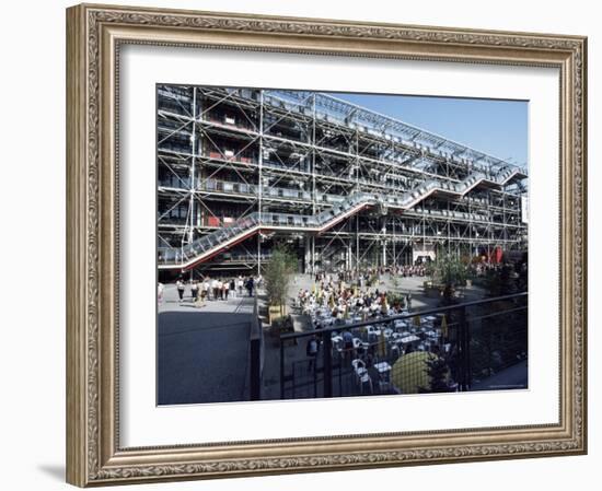 Pompidou Centre, Paris, France-Alain Evrard-Framed Photographic Print