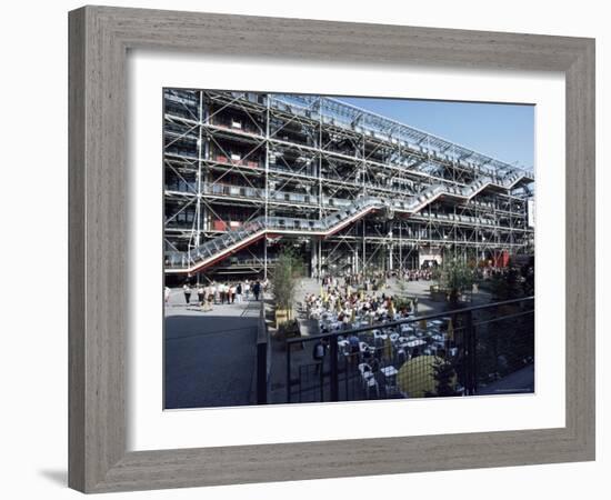 Pompidou Centre, Paris, France-Alain Evrard-Framed Photographic Print