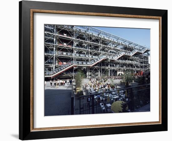 Pompidou Centre, Paris, France-Alain Evrard-Framed Photographic Print