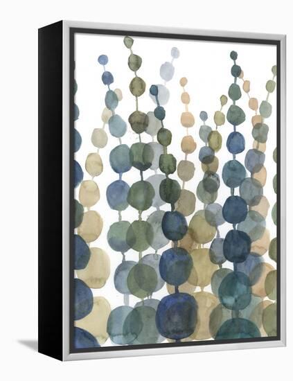 Pompom Botanical II-Megan Meagher-Framed Stretched Canvas