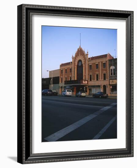 Poncan Theatre, Ponca City, Oklahoma, USA-Michael Snell-Framed Photographic Print