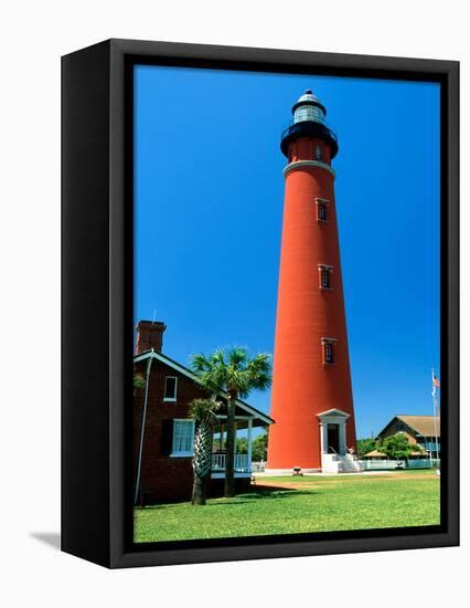 Ponce De Leon Inlet Lighthouse, Florida-George Oze-Framed Premier Image Canvas