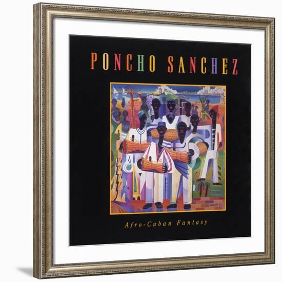 Poncho Sanchez - Afro-Cuban Fantasy-null-Framed Art Print