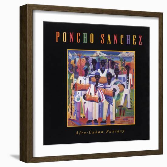 Poncho Sanchez - Afro-Cuban Fantasy-null-Framed Art Print