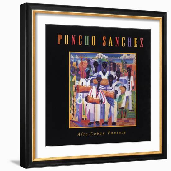 Poncho Sanchez - Afro-Cuban Fantasy-null-Framed Art Print