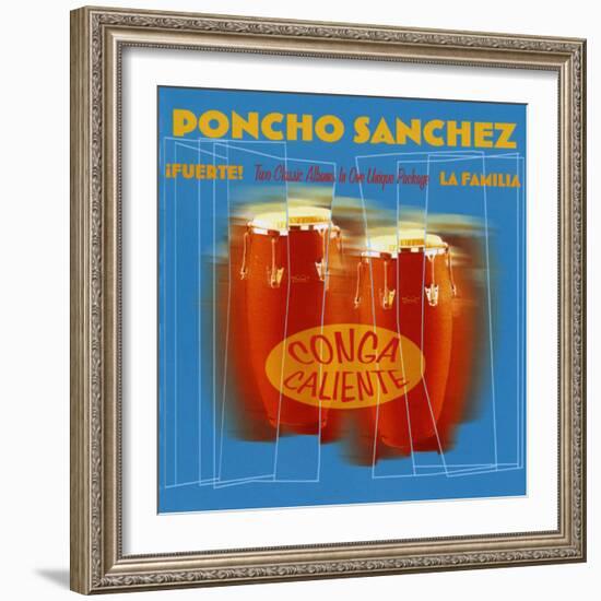 Poncho Sanchez - Conga Caliente-null-Framed Art Print