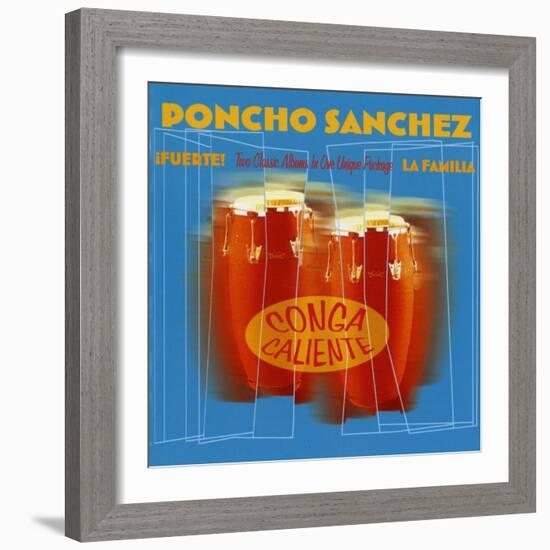 Poncho Sanchez - Conga Caliente-null-Framed Art Print