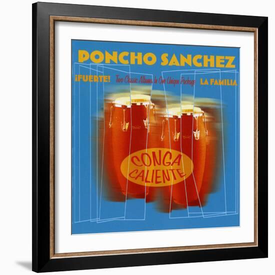 Poncho Sanchez - Conga Caliente-null-Framed Art Print